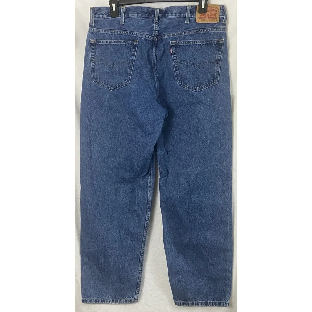 Levis‎ 560 Mens Jeans Blue Denim 38x32 (Actual 38x31) Straight Relaxed Comfort
